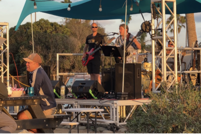 Live music at South Carlsbad California State Beach Camp Store