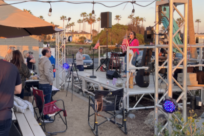 Live Music at the Camp Store in Carlsbad, California