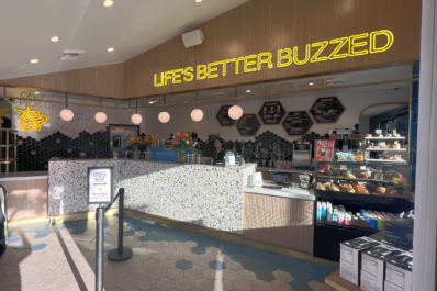 Inside of Better Buzz Coffee Roasters in Carlsbad California