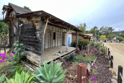 Original structure at Leo Carrillo Ranch Historical Park in Carlsbad, California