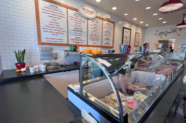 McConnells Ice Cream Shop in Carlsbad, California