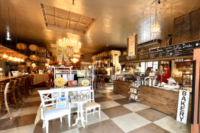 Inside Sleeping Tiger Coffee in Carlsbad, California